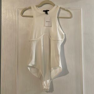 Forever 21 White Bodysuit